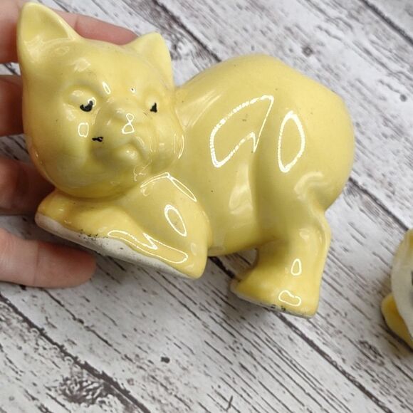 👍 McCoy Vintage Cat Planters. C2 - Picture 2 of 9